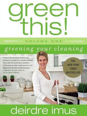 cover image of Greening Your Cleaning